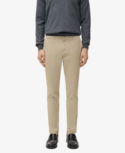 Mango Men's Prato Cropped Tapered Chino Pants In Multi