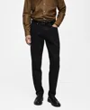 Mango Bob Regular Fit Jeans In Black