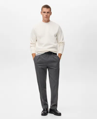 MANGO MEN'S REGULAR-FIT COTTON SWEATSHIRT