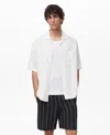 Mango Men's Regular-fit Linen Blend Shirt In White