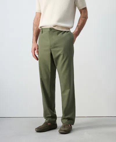 Mango Men's Regular-fit Chino Pants In Green