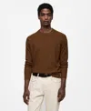 Mango Rib Sweater In Coffee