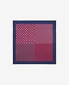 Mango Men's Silk Pocket Square In Burgundy