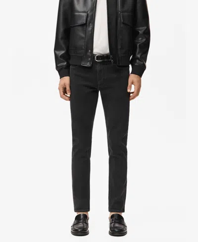 Mango Men's Slim Fit Black Jan Jeans