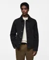 Mango Lined Denim Jacket In Open Gray