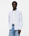 Mango Men's Slim-fit Kodak-striped Cotton Shirt In Blue
