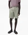 Mango Men's Slim-fit Linen Bermuda Shorts In Green