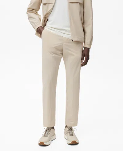 MANGO MEN'S SLIM-FIT PANTS