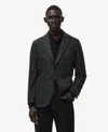 Mango Men's Slim Fit Wool Blend Blazer In Metallic