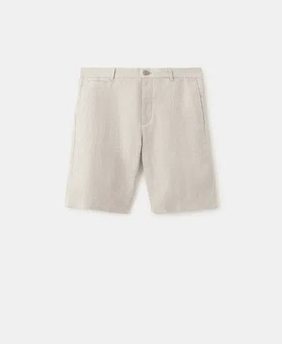 Mango Men's Slim-fit 9.84" Bermuda Shorts In Multi