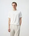 Mango Slim Fit Cotton T-shirt In White