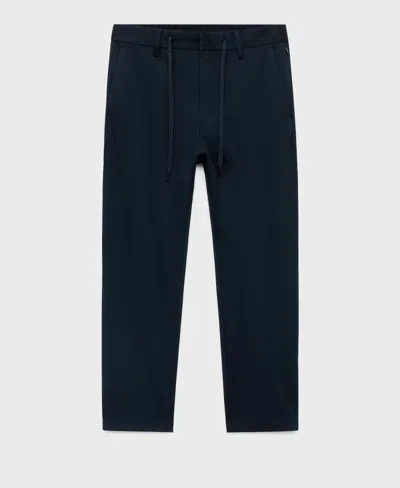 Mango Men's Stretch Fabric Slim-fit Pants In Blue