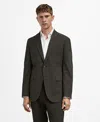 Mango Slim Fit Stretch Sport Coat In Green