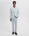 Mango Men's Stretch Fabric Super Slim-fit Suit Blazer