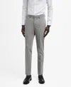 Mango Men's Stretch Fabric Super Slim-fit Suit Pants In Grey