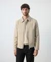 Mango Men's Suede Effect Jacket In Neutral