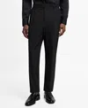 Mango Men's Stretch Fabric Super Slim-fit Suit Pants In Black