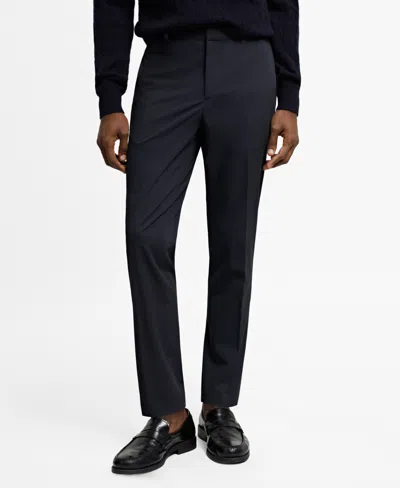 MANGO MEN'S SUPER SLIM FIT SUIT PANTS