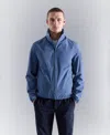 Mango Technical Waterproof Jacket In Blue