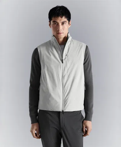 Mango Men's Thermore Technology Packable Water-repellent Vest In Gray