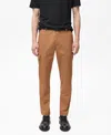 Mango Thermoregulating Slim Comfort Stretch Cargo Pants In Brown