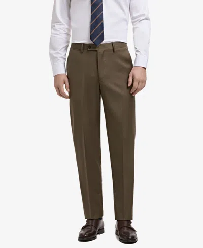 Mango Men's Turin Virgin Wool Suit Pants In Brown