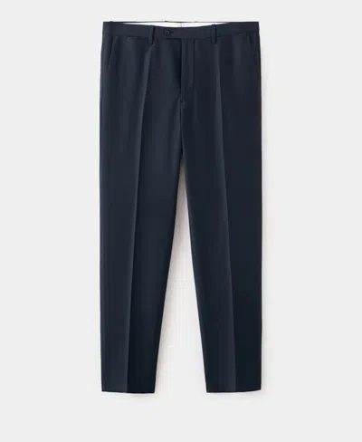 Mango Men's Turin Wool Suit Pants In Dark Navy