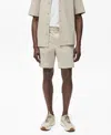 Mango Men's Water-repellent Bermuda Shorts In Neutral