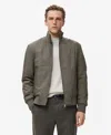 Mango Men's Water-repellent Bomber Jacket In Gray