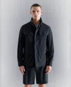 Mango Water Repellent Thermolite Jacket In Blue