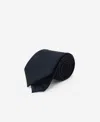 Mango Men's Wool Tie In Dark Navy