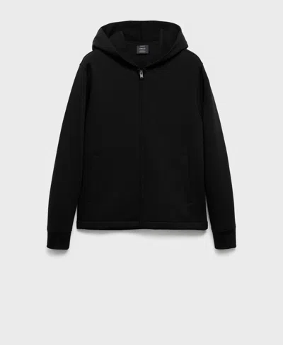 Mango Men's Zip-up Hoodie In Multi