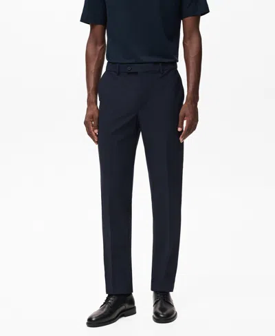 Mango Men's Zurich Slim-fit Thermolite Suit Pants In Multi