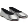 Mango Metallic Ballet Flat
