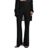 Mango Metallic Flare Leg Pants