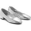 Mango Metallic Pump In Silver