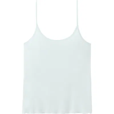 Mango Microfiber Pajama Camisole In Blue