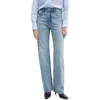 Mango Mid Rise Straight Leg Jeans