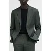 Mango Milan Slim Fit Stretch Sport Coat In Green