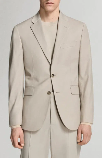 Mango Milan Slim Fit Suit Jacket In Gray
