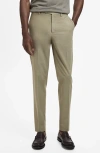 Mango Milan Slim Fit Suit Pants In Green