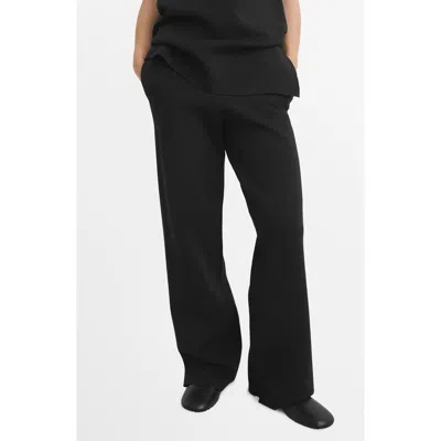 Mango Milano Fabric Pajama Pants In Multi