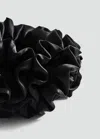 Mango Mini Chouchou À Volants Noir - Femme - Taille Unique -