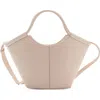 Mango Mini Faux Leather Shopper Bag