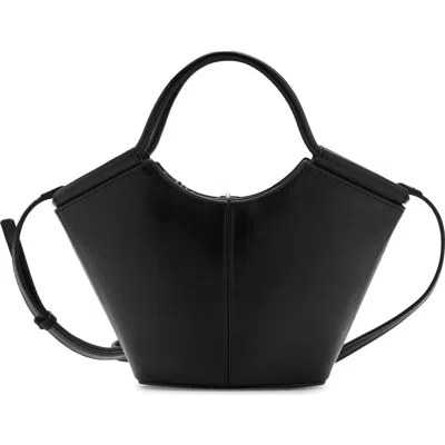 Mango Mini Faux Leather Shopper Bag