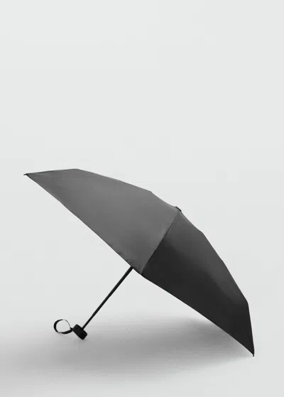 Mango Parapluie Pliant Mini Noir - Femme - Taille Unique -