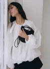 Mango Mini Sac Bandoulière En Tissu Noir - Femme - Taille Unique -