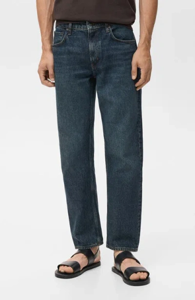 MANGO MANGO MOBY STRAIGHT FIT COTTON JEANS
