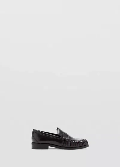Mango Kids' Mocassins À Fronces In Bordeaux
