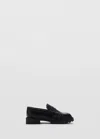 Mango Mocassins Classiques In Noir